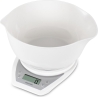 Salter 1024 WHDR14EU16 Digital Kitchen Scale & Dual Pour Bowl - White