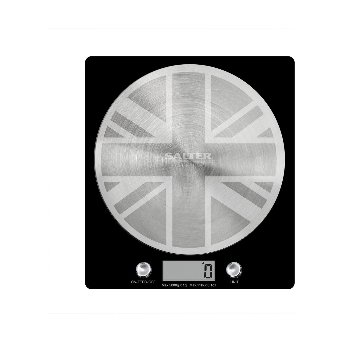 Salter 1036 UJBKDR Great British Disc Digital Kitchen Scale