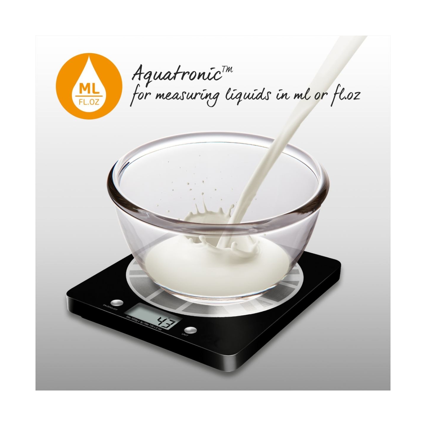 Salter 1036 UJBKDR Great British Disc Digital Kitchen Scale