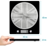 Salter 1036 UJBKDR Great British Disc Digital Kitchen Scale