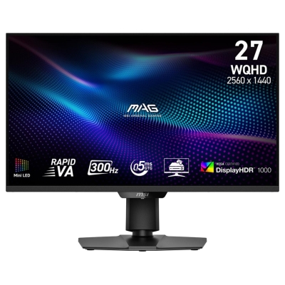 MSI LCD Monitor|MSI|MAG 274QPF X30MV|27"|Gaming/Frameless|Matte|Panel VA|2560x1440|16:9|300Hz|0.5 ms|Colour Black|MAG274QPFX30MV