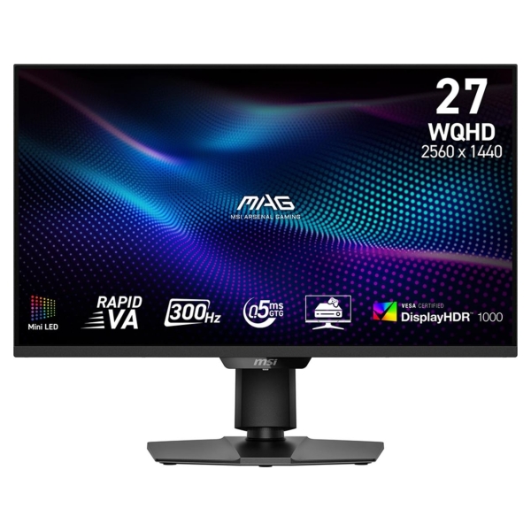 MSI Monitor 27 inch MAG 274QPF X30MV LED/WQHD/Flat/300Hz/black