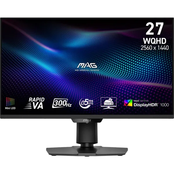 MSI Monitor 27 inch MAG 274QPF X30MV LED/WQHD/Flat/300Hz/black