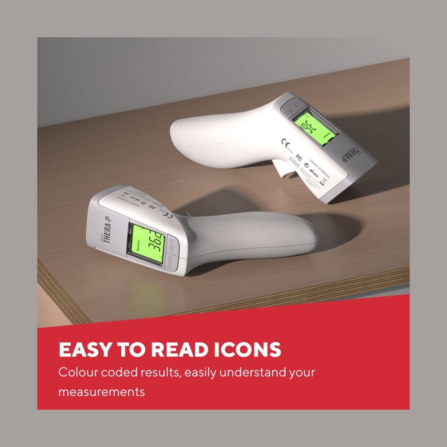 Homedics TE-450-EU Thera-P No-Touch Thermometer