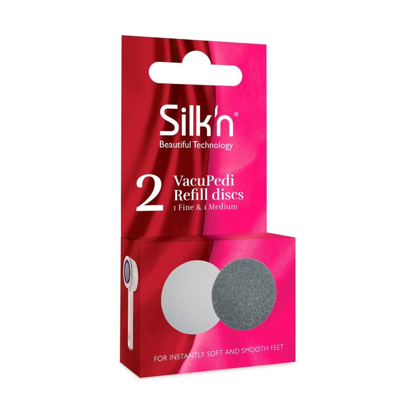 Silkn VacuPedi Refill Soft & Medium (VPR2PEUSM001)