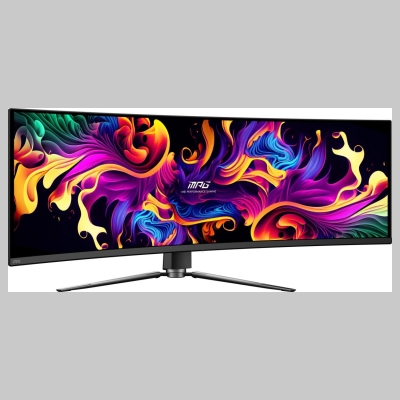 MSI Monitor|MSI|MPG 491CQP QD-OLED|49"|Gaming/Curved|Panel QD-OLED|5120x1440|32:9|144Hz|Matte|0.03 ms|Swivel|Height adjustable|T