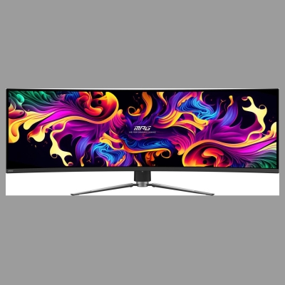 MSI Monitor|MSI|MPG 491CQP QD-OLED|49"|Gaming/Curved|Panel QD-OLED|5120x1440|32:9|144Hz|Matte|0.03 ms|Swivel|Height adjustable|T