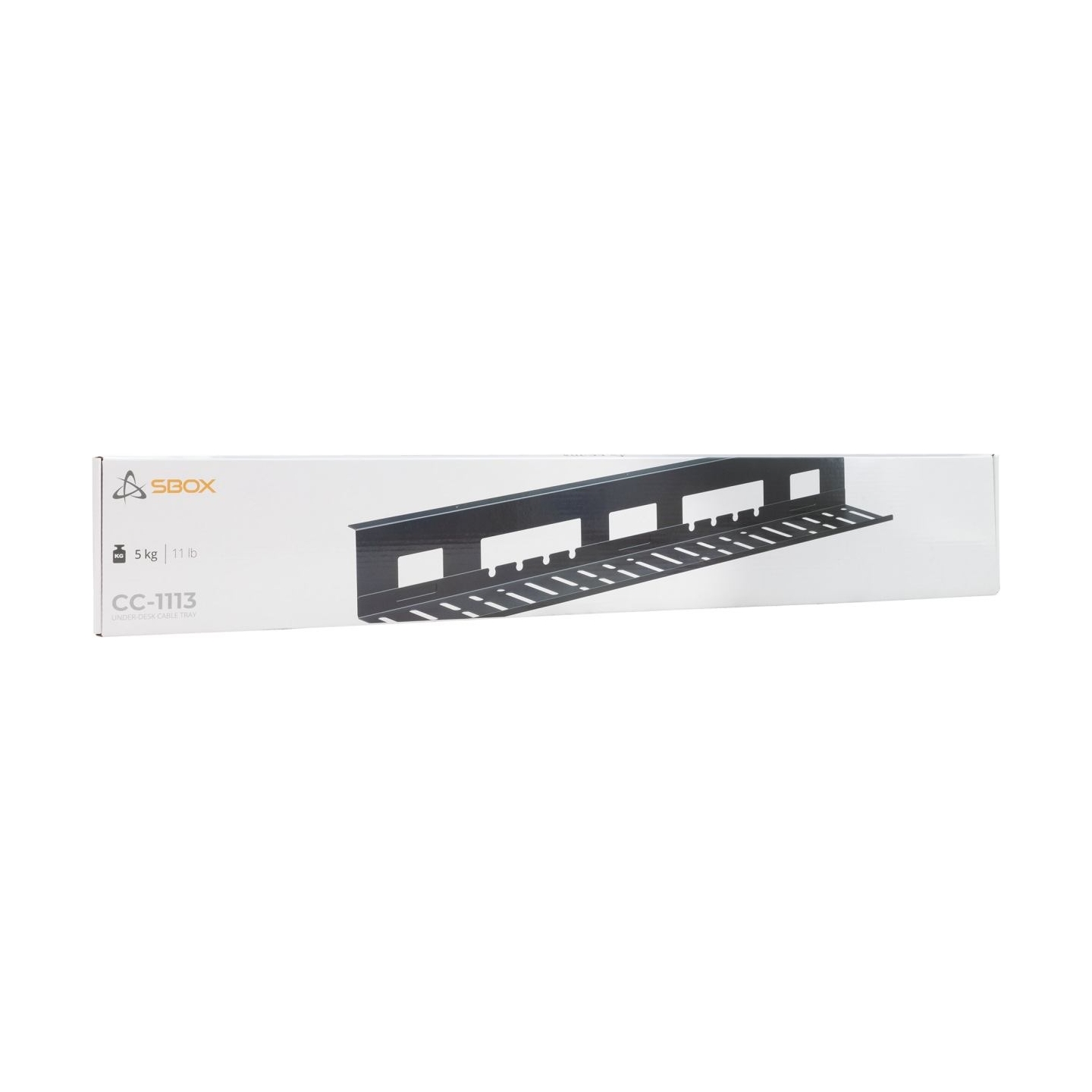 Sbox CC-1113 Cable Management Black