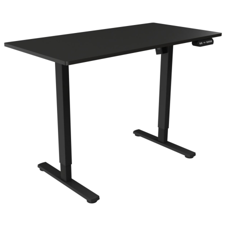 White Shark Gaming Desk Axiom-B Set of 2 pcs.(1/2 + 2/2) Black-1 Motor