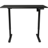 White Shark Gaming Desk Axiom-B Set of 2 pcs.(1/2 + 2/2) Black-1 Motor