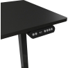 White Shark Gaming Desk Axiom-B Set of 2 pcs.(1/2 + 2/2) Black-1 Motor