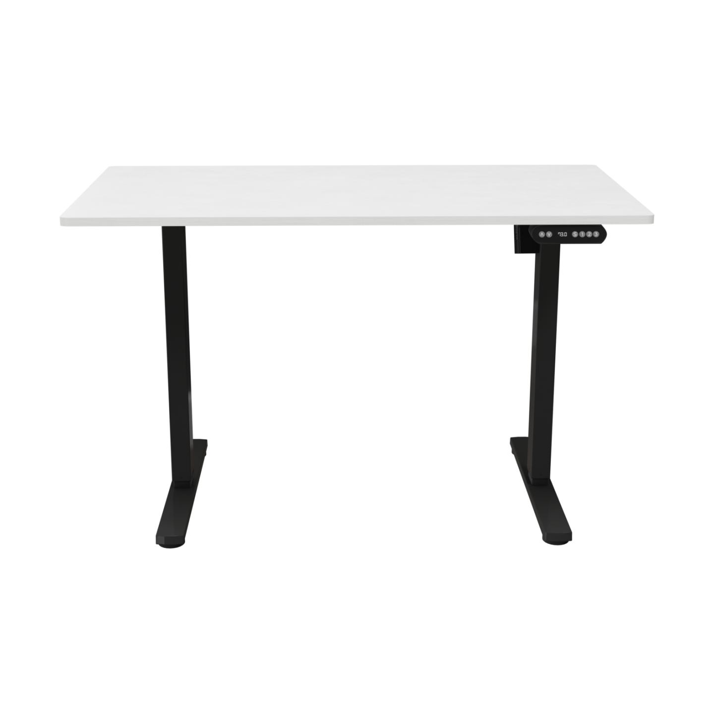 White Shark Gaming Desk Axiom-W Set of 2 pcs.(1/2 + 2/2) White-1 Motor