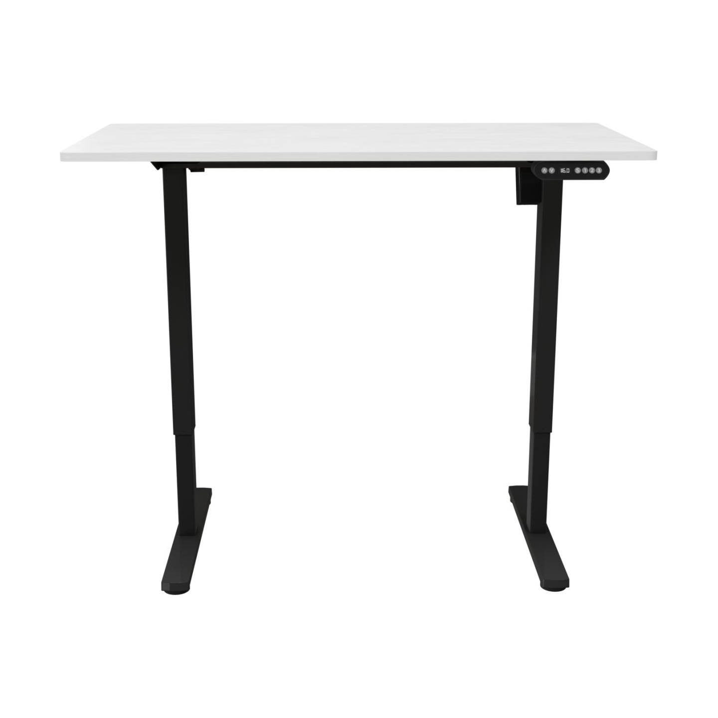 White Shark Gaming Desk Axiom-W Set of 2 pcs.(1/2 + 2/2) White-1 Motor
