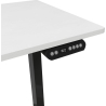 White Shark Gaming Desk Axiom-W Set of 2 pcs.(1/2 + 2/2) White-1 Motor