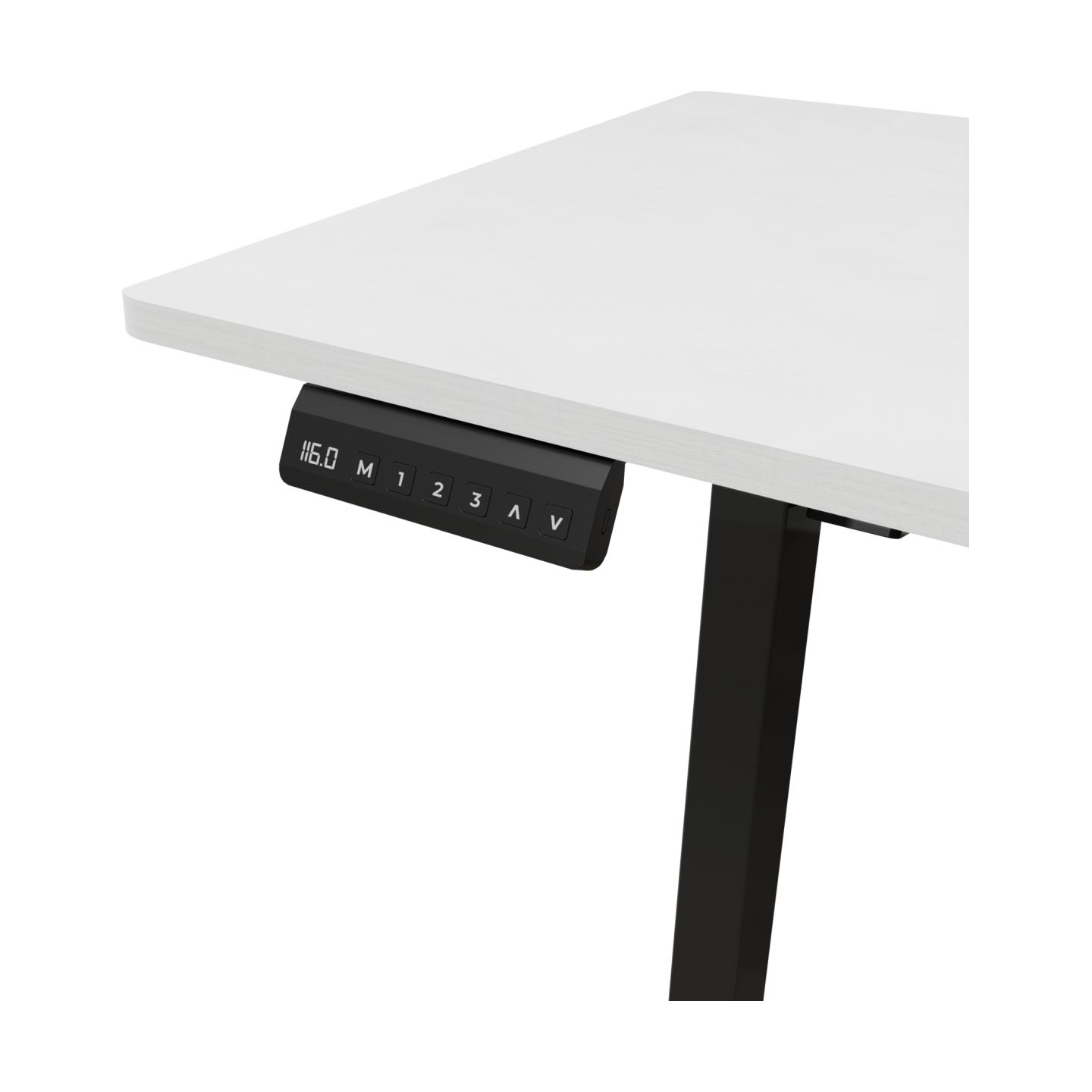 White Shark Gaming Desk Light Obsidian-1 Set of 2 pcs.(1/2 + 2/2) Motor