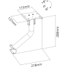 White Shark RSC-A01 Gear Shifter Mount for RSC-303