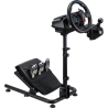 White Shark CONQUEROR-2 Foldable Racing Steering Wheel Stand With Gear Shifter Mount