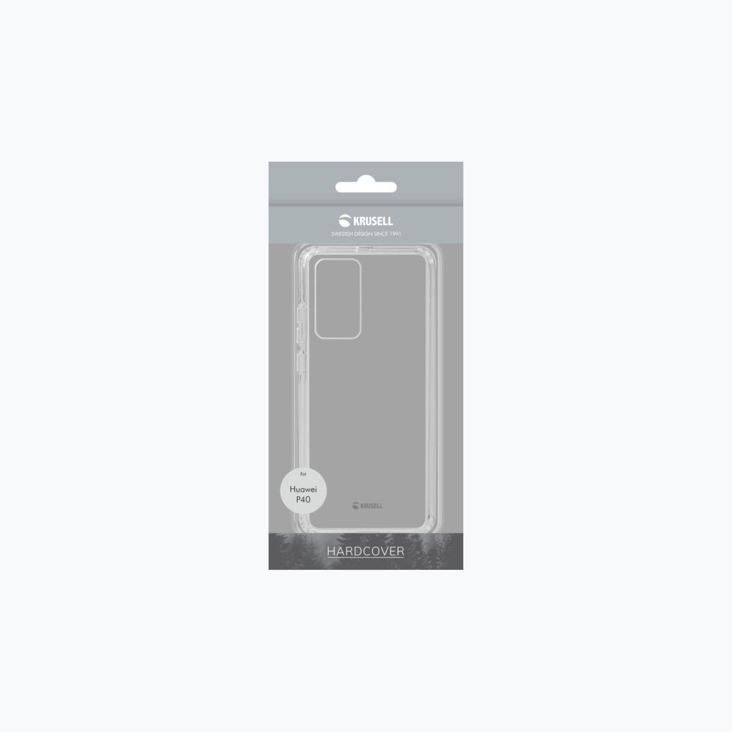 Krusell Kivik Cover Huawei P40 transparent