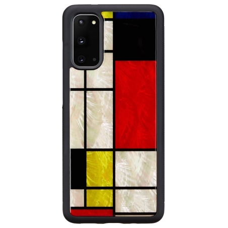 Ikins case for Samsung Galaxy S20 mondrian black
