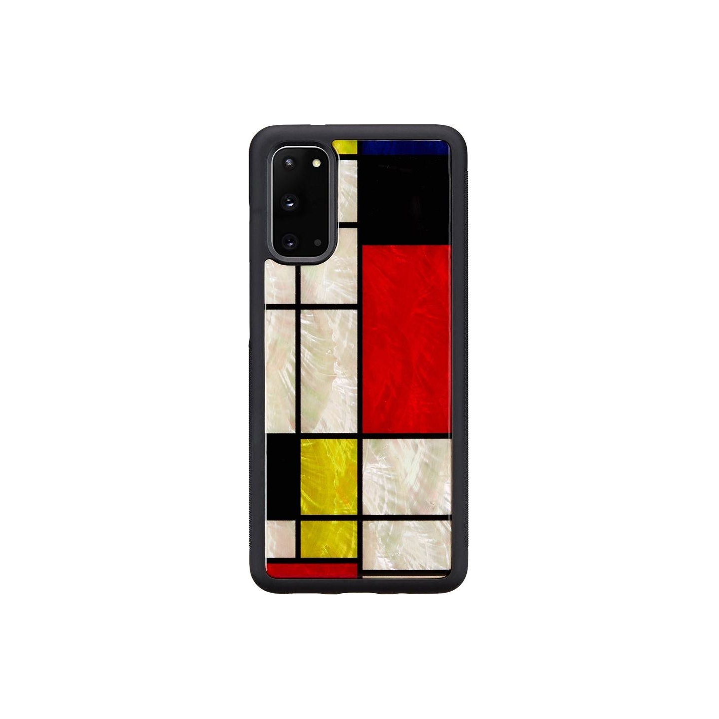 Ikins case for Samsung Galaxy S20 mondrian black