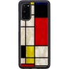 Ikins case for Samsung Galaxy S20 mondrian black