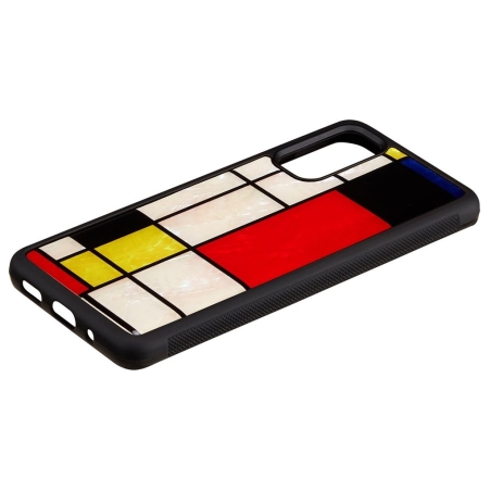 Ikins case for Samsung Galaxy S20 mondrian black