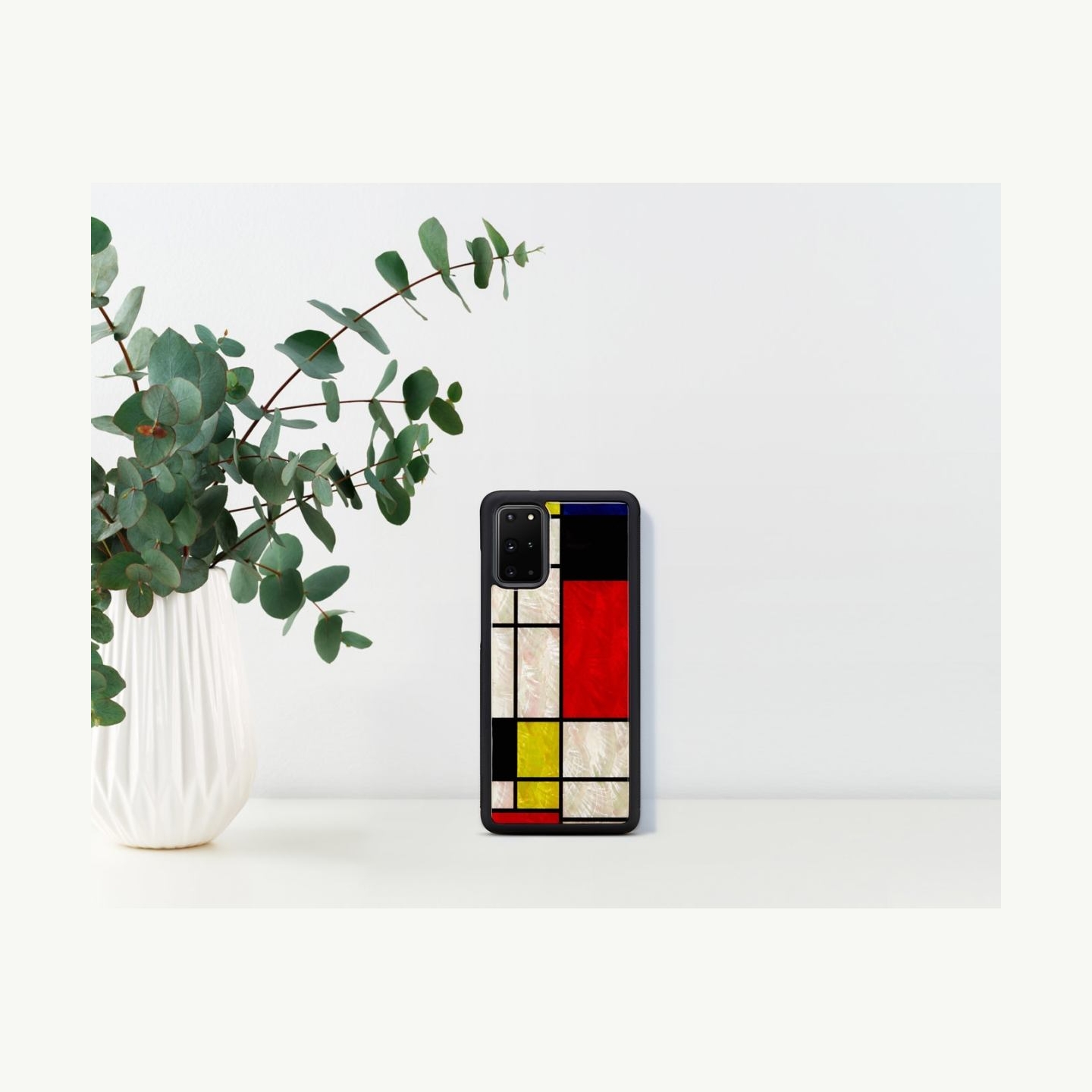 Ikins case for Samsung Galaxy S20+ mondrian black