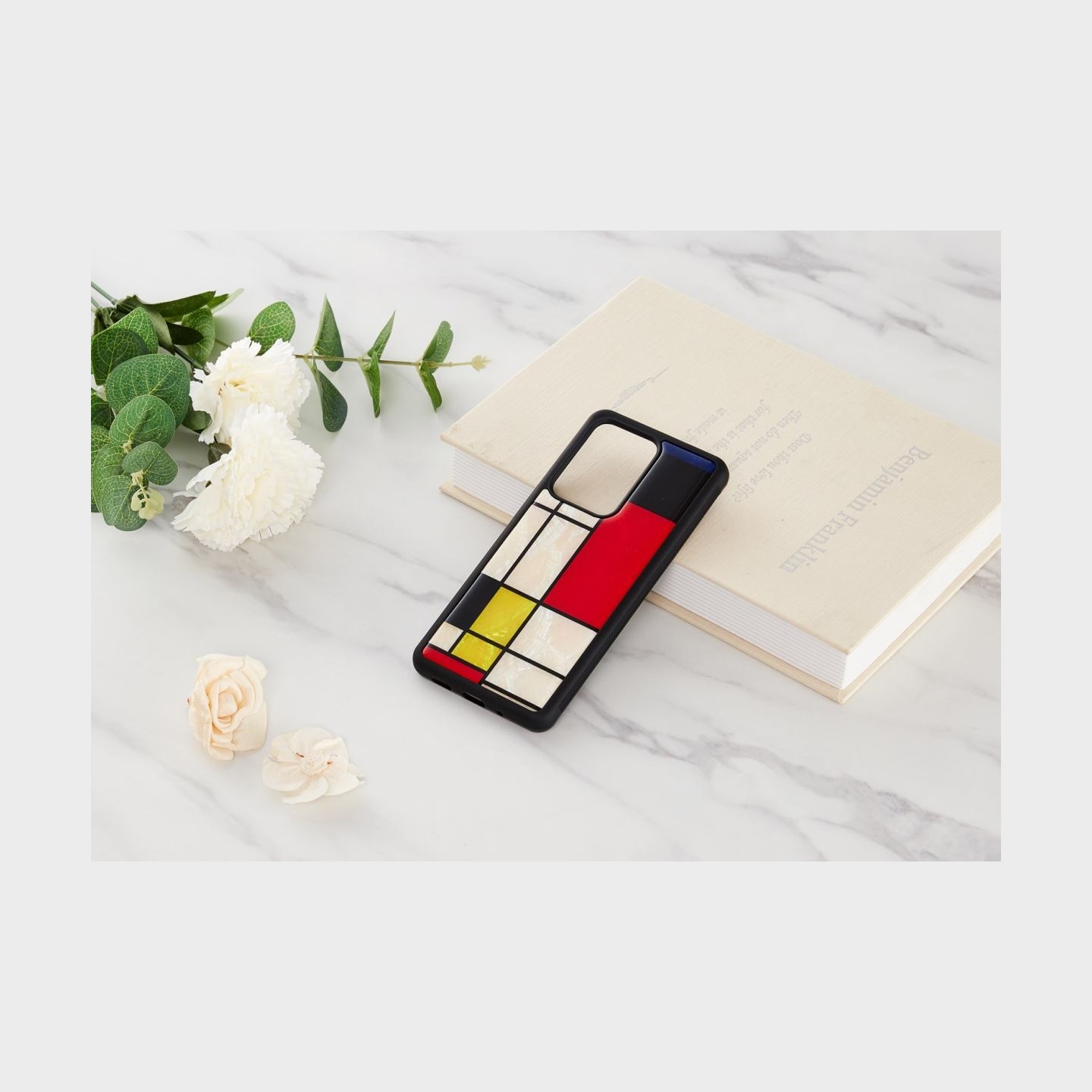 Ikins case for Samsung Galaxy S20 Ultra mondrian black
