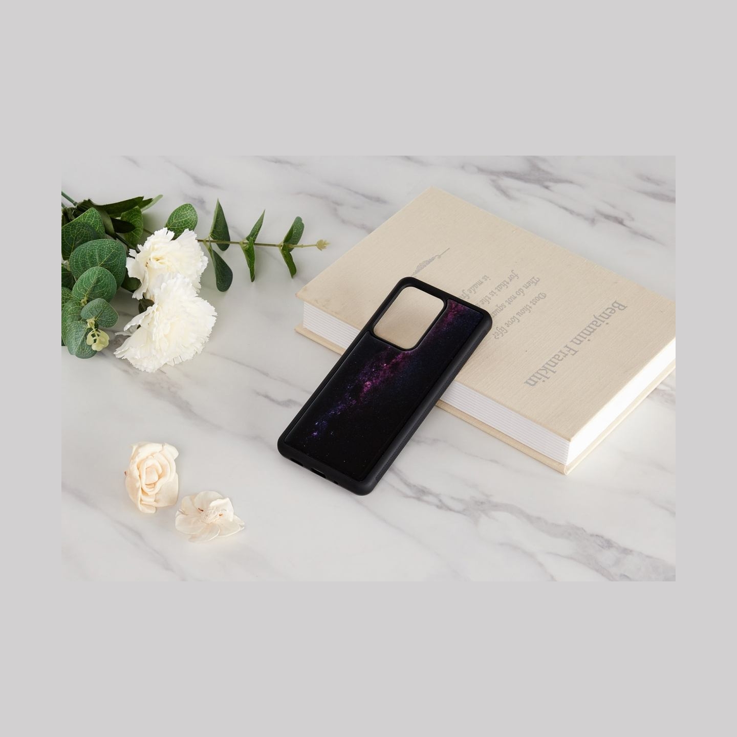 Ikins case for Samsung Galaxy S20 Ultra milky way black