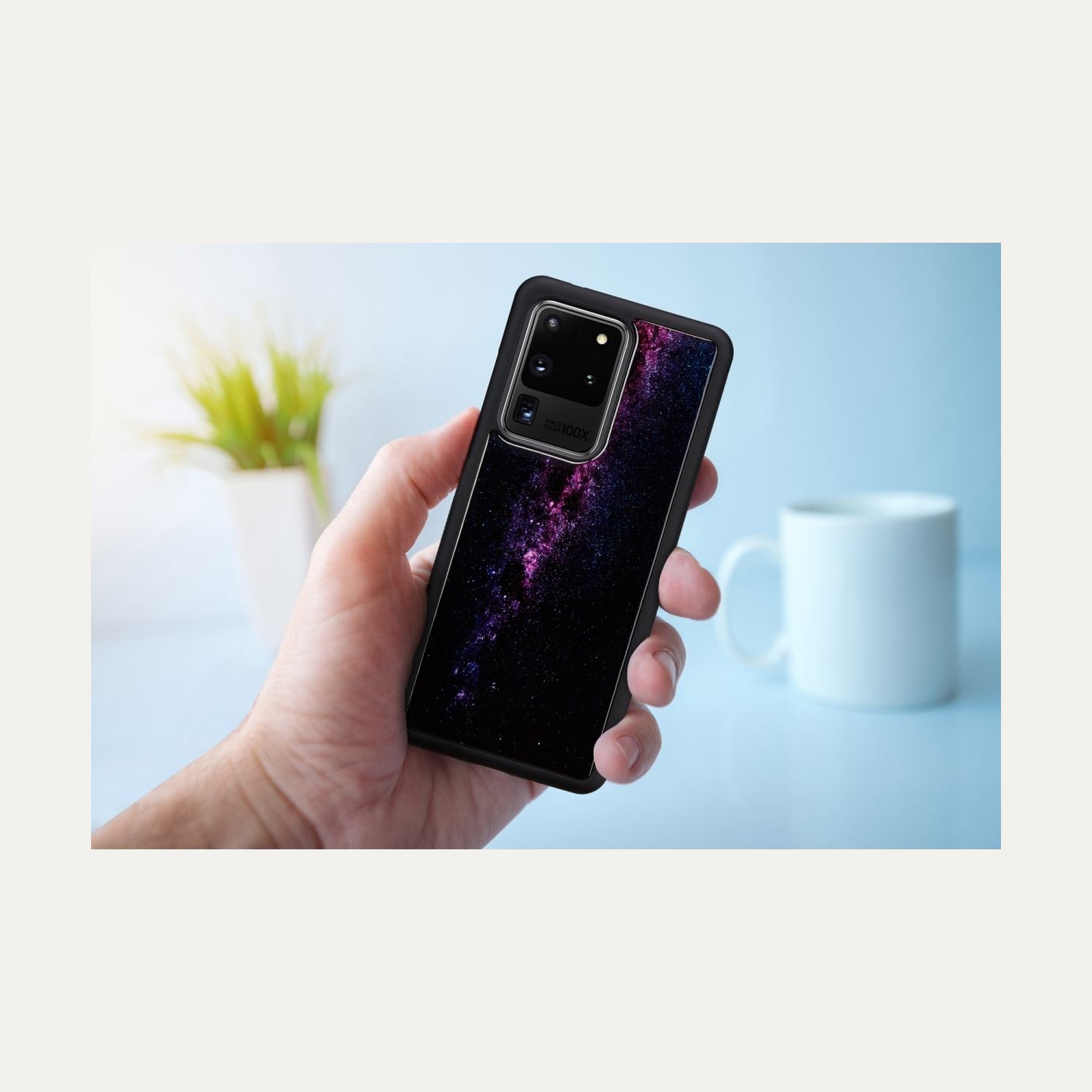 Ikins case for Samsung Galaxy S20 Ultra milky way black