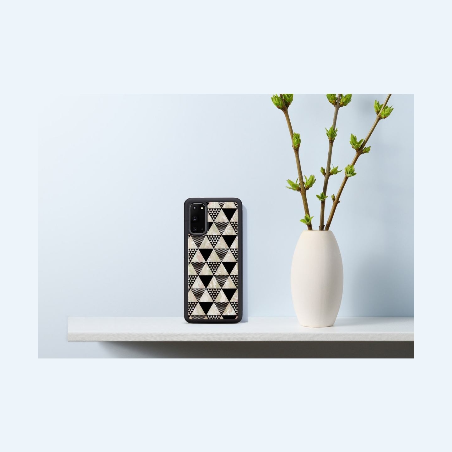 Ikins case for Samsung Galaxy S20 pyramid black