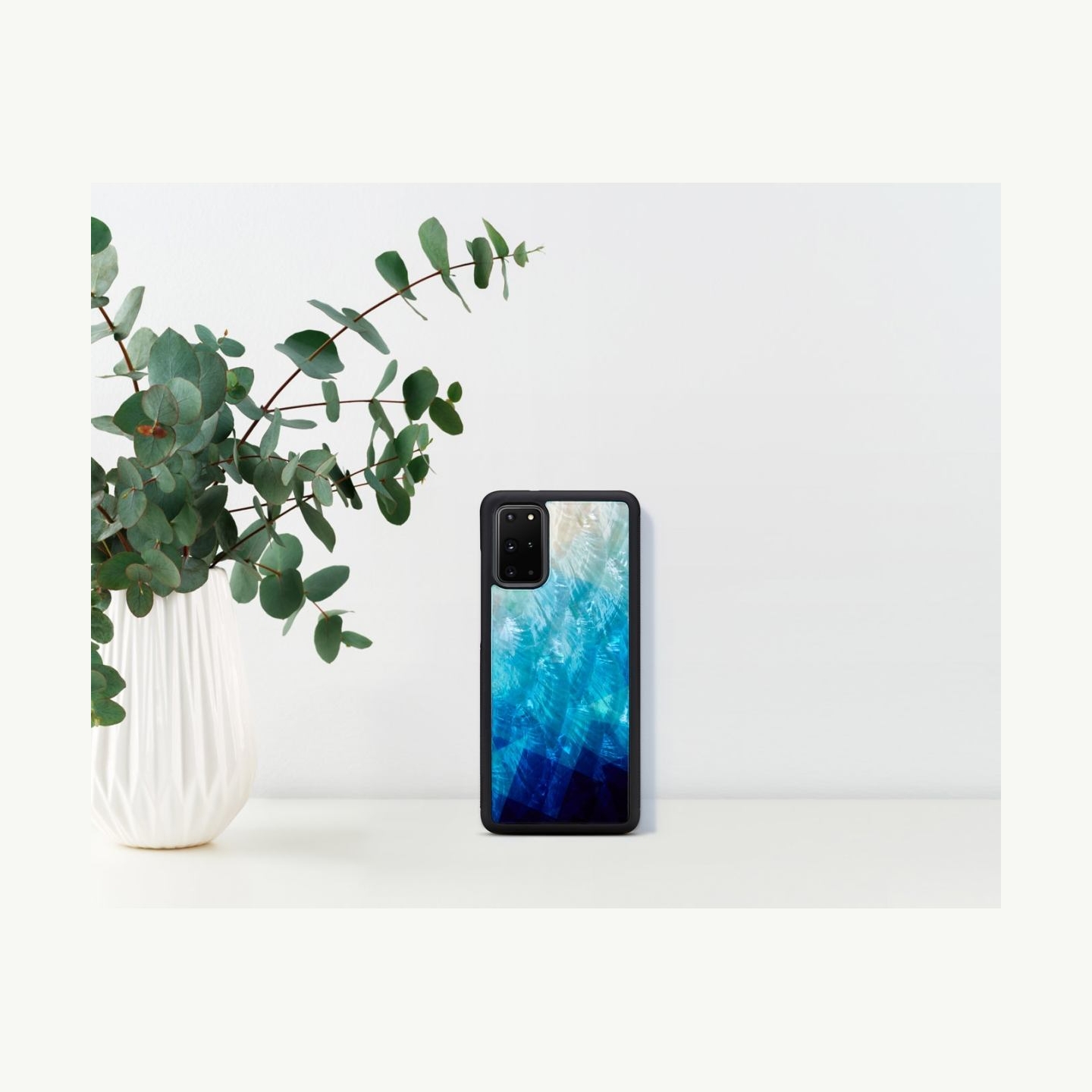 Ikins case for Samsung Galaxy S20+ blue lake black