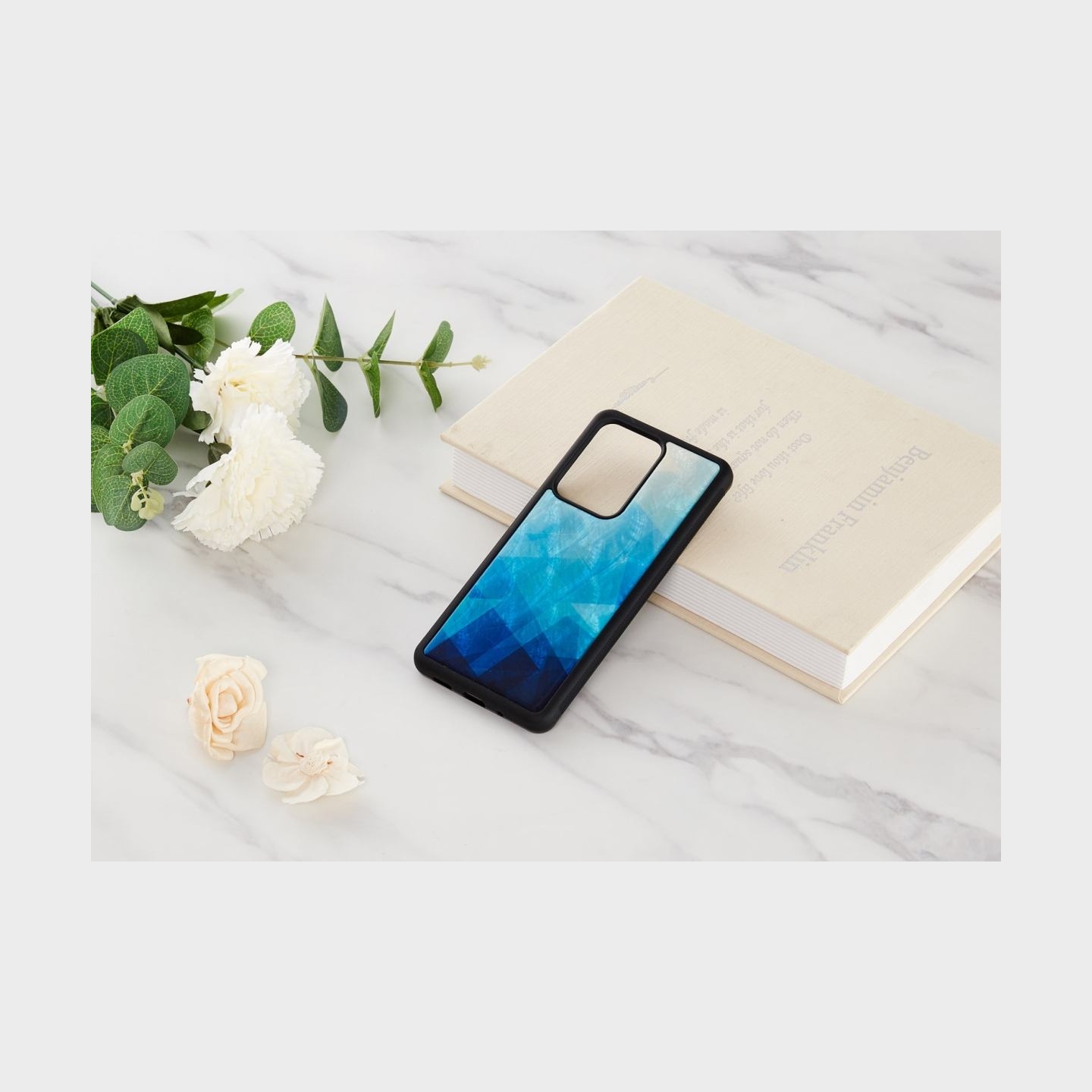Ikins case for Samsung Galaxy S20 Ultra blue lake black