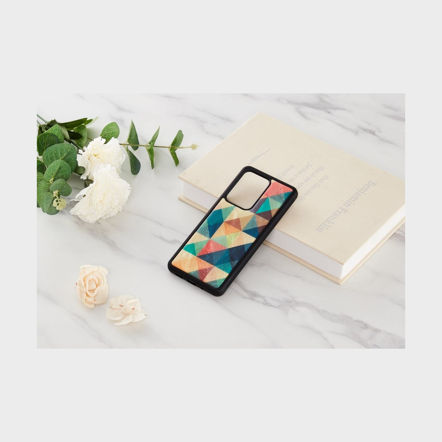 Ikins case for Samsung Galaxy S20 Ultra mosaic black