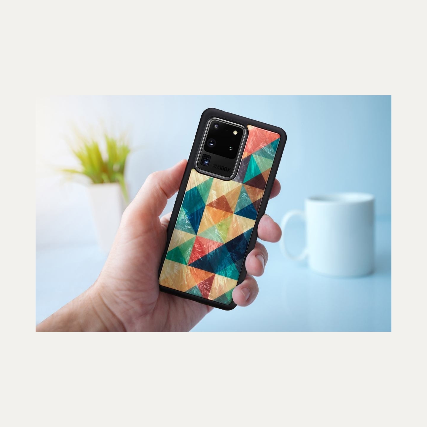 Ikins case for Samsung Galaxy S20 Ultra mosaic black