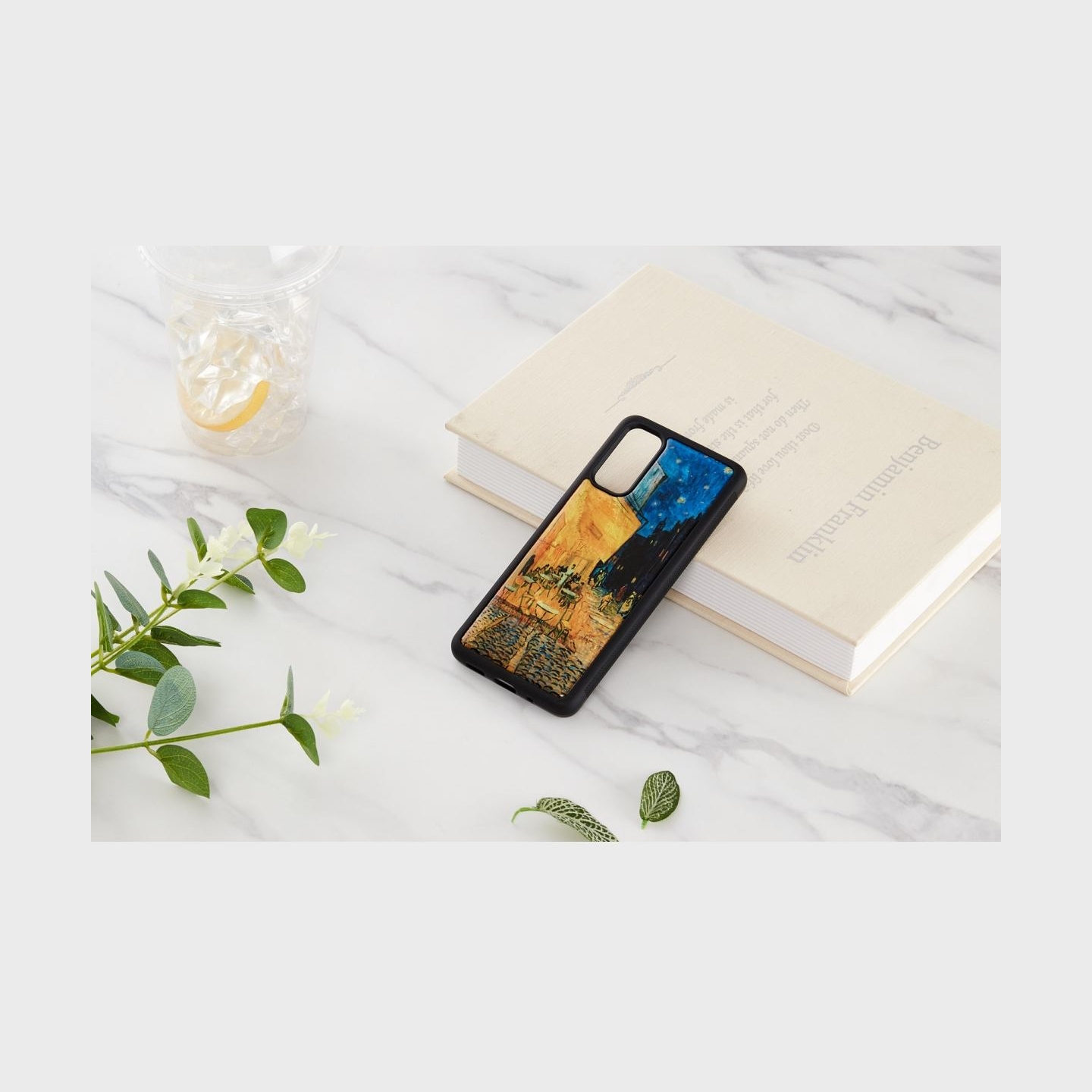 Ikins case for Samsung Galaxy S20 cafe terrace black