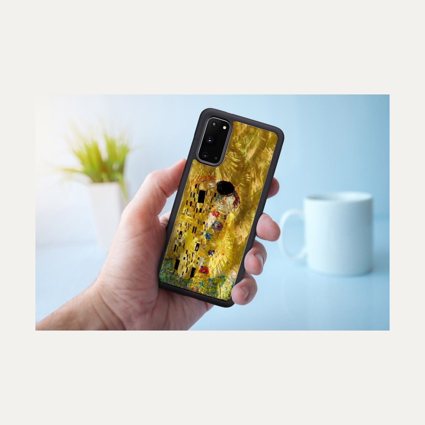 Ikins case for Samsung Galaxy S20 kiss black