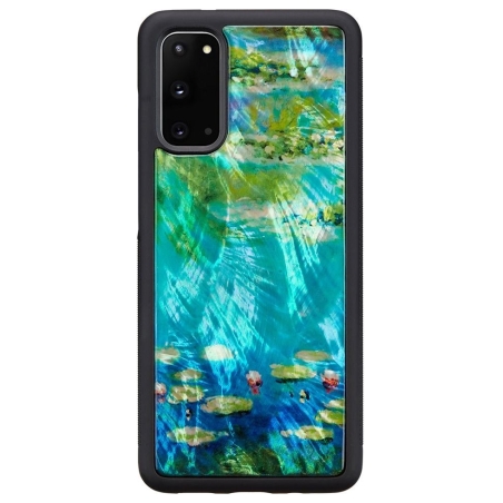 Ikins case for Samsung Galaxy S20 water lilies black