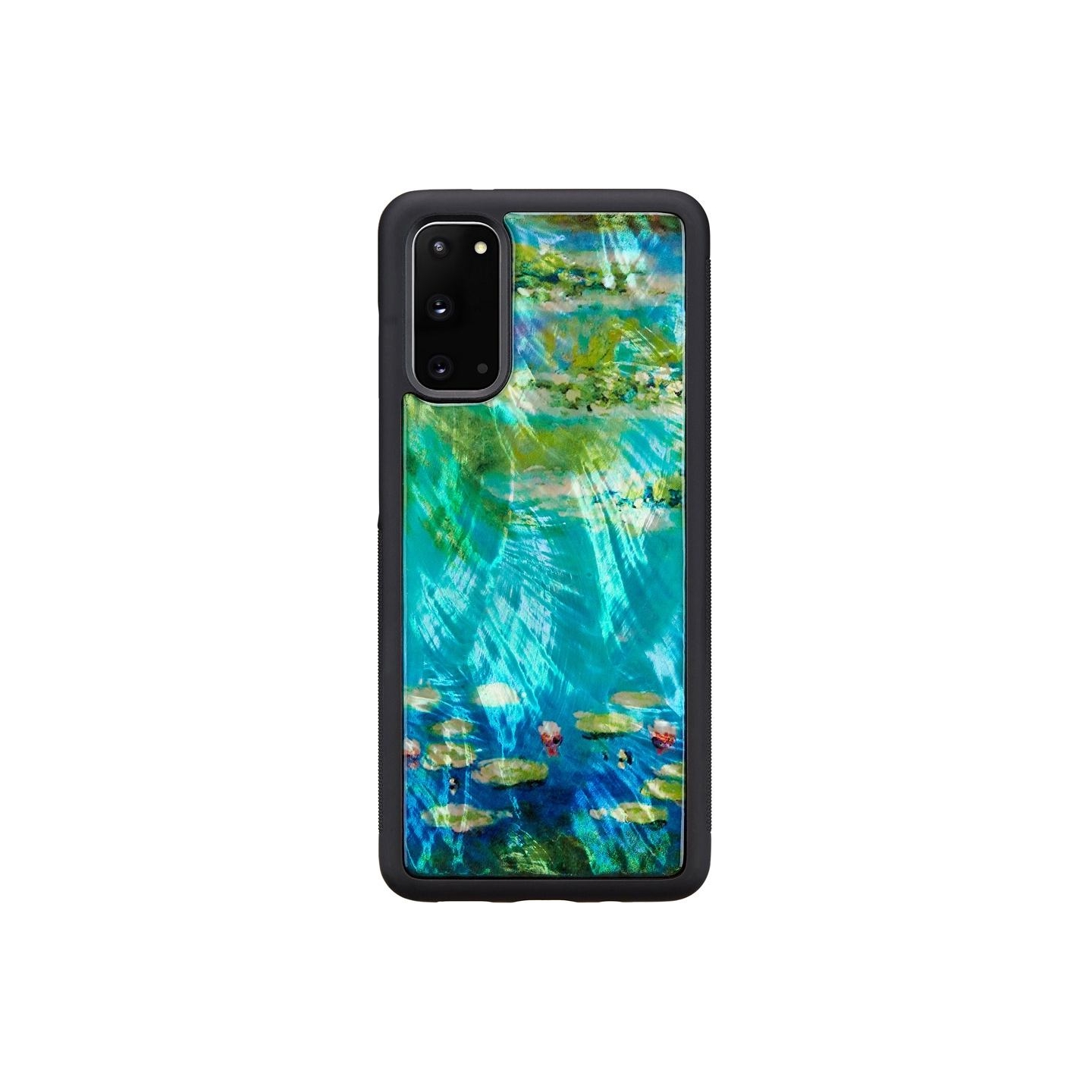 Ikins case for Samsung Galaxy S20 water lilies black