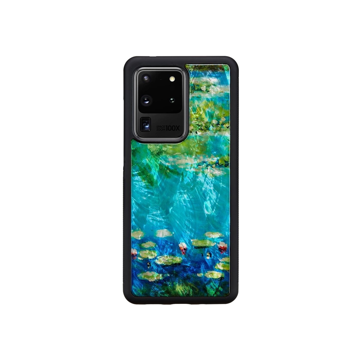 Ikins case for Samsung Galaxy S20 Ultra water lilies black