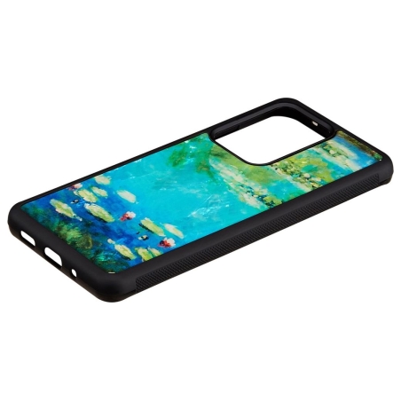 Ikins case for Samsung Galaxy S20 Ultra water lilies black