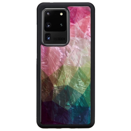 Ikins case for Samsung Galaxy S20 Ultra water flower black