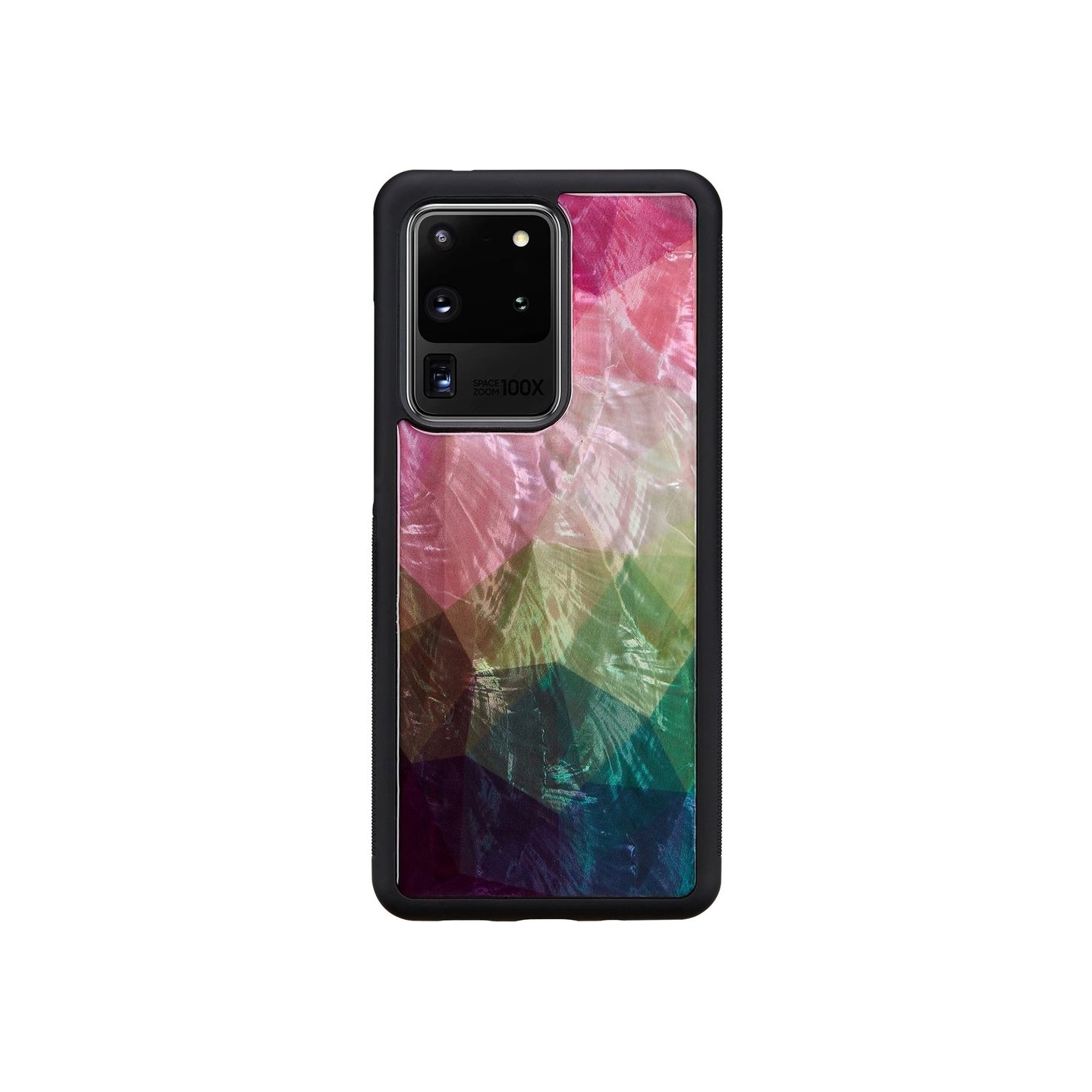 Ikins case for Samsung Galaxy S20 Ultra water flower black