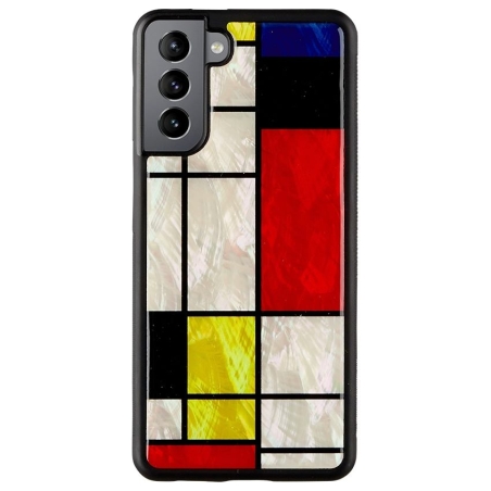 Ikins case for Samsung Galaxy S21+ modrian black
