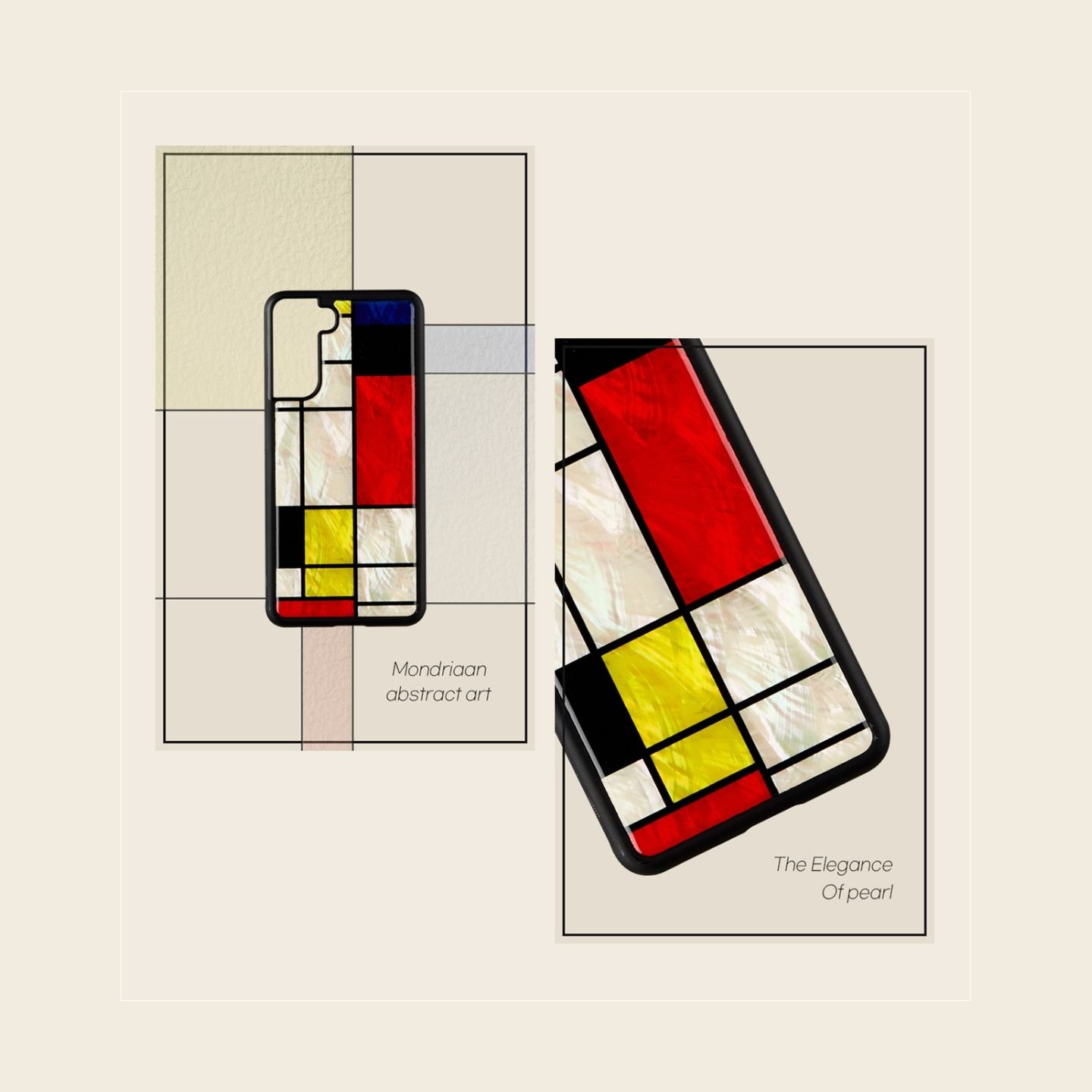 Ikins case for Samsung Galaxy S21+ modrian black