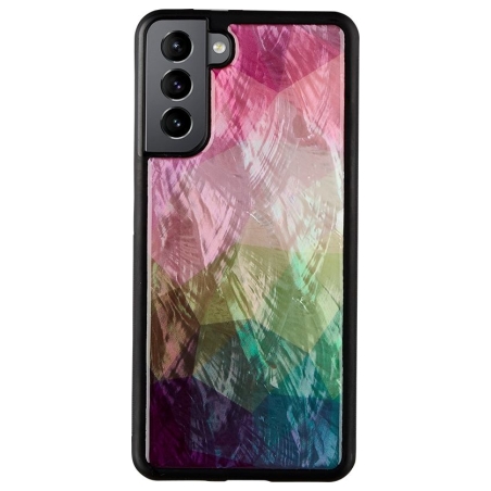 Ikins case for Samsung Galaxy S21+ water flower black