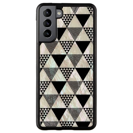 Ikins case for Samsung Galaxy S21+ pyramid black
