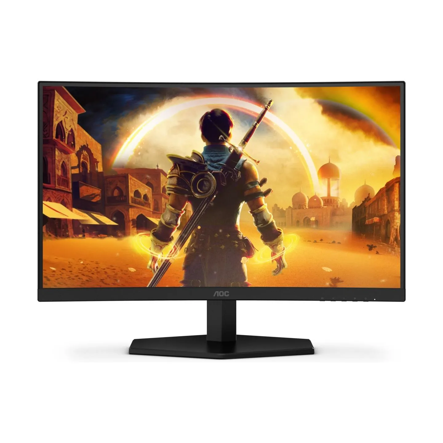 AOC LCD Monitor|AOC|23.6 "|1920 x 1080 pixels|Full HD|Native aspect ratio 16:9|LED|Curved|C24G42E