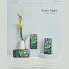 Ikins case for Samsung Galaxy S21+ starry night black