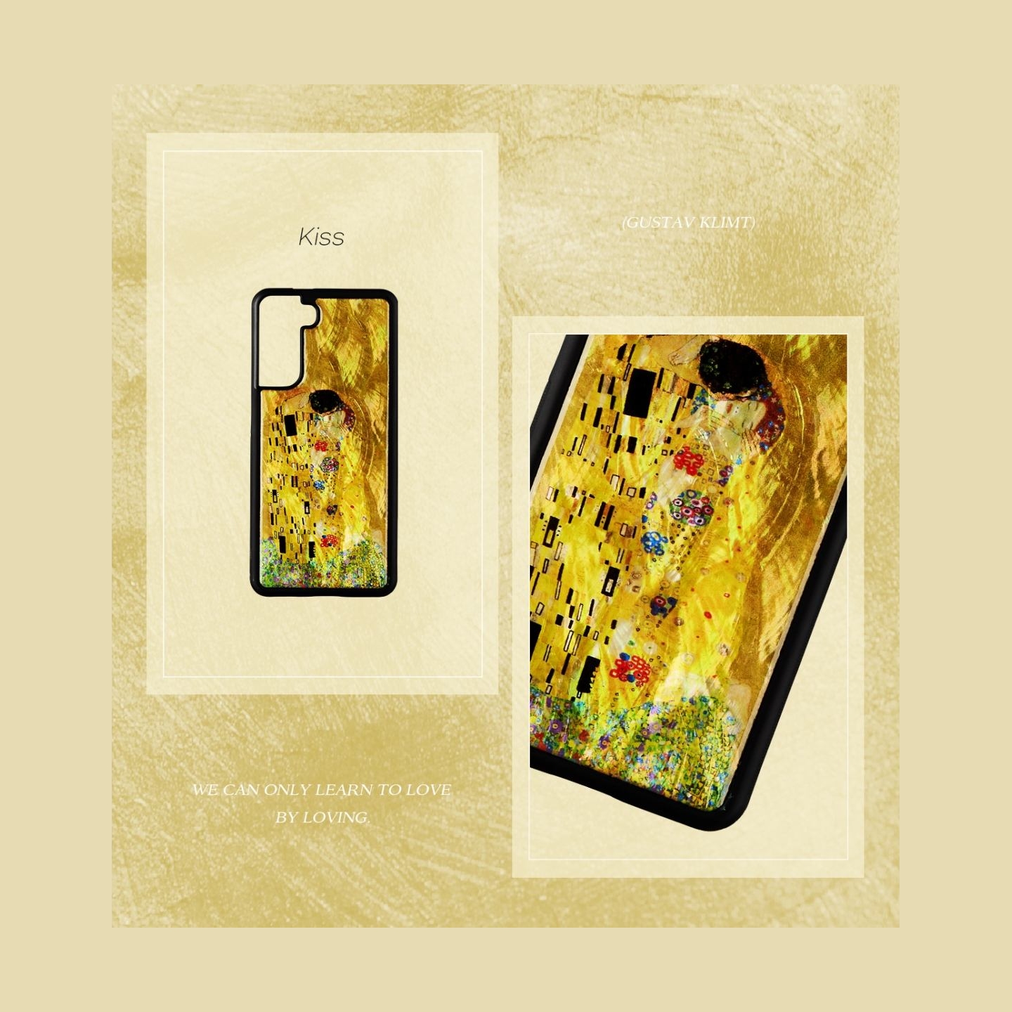 Ikins case for Samsung Galaxy S21+ kiss black